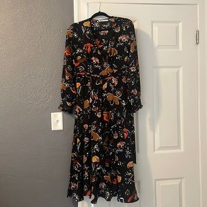 Long pattern dress